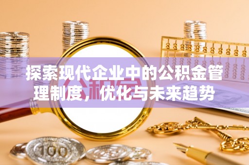 洱源探索现代企业中的公积金管理制度，优化与未来趋势