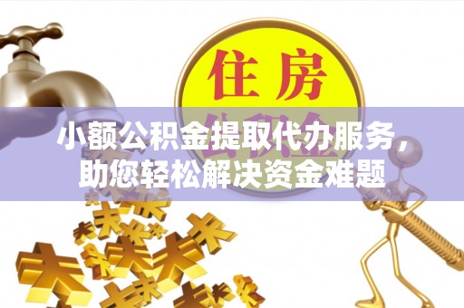 洱源小额公积金提取代办服务，助您轻松解决资金难题