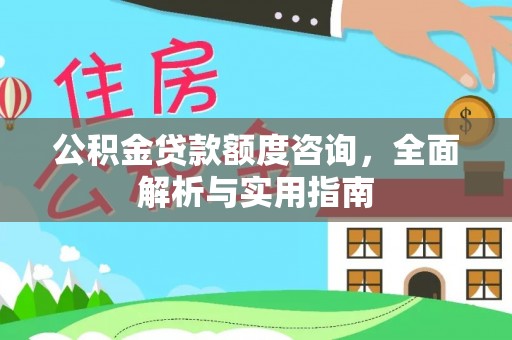 洱源公积金贷款额度咨询，全面解析与实用指南
