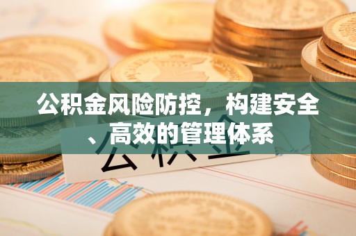 洱源公积金风险防控，构建安全、高效的管理体系