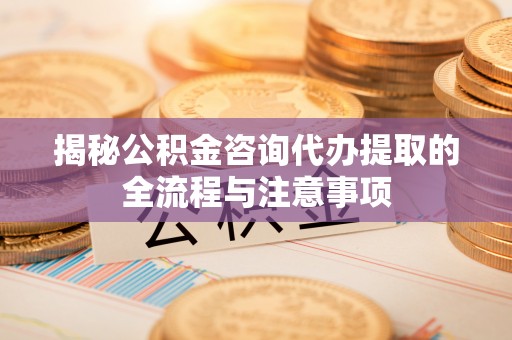 洱源揭秘公积金咨询代办提取的全流程与注意事项