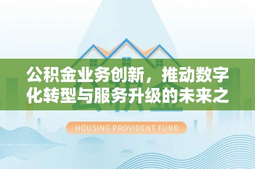洱源公积金业务创新，推动数字化转型与服务升级的未来之路