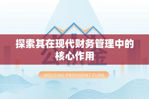 洱源探索其在现代财务管理中的核心作用