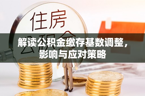 洱源解读公积金缴存基数调整，影响与应对策略