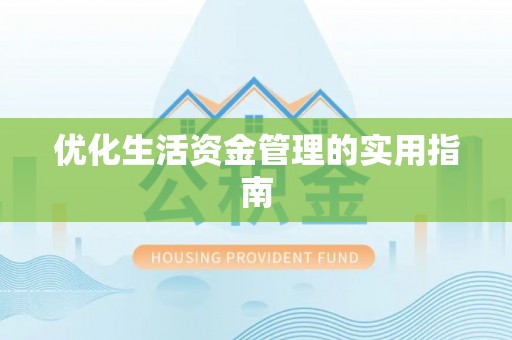 洱源优化生活资金管理的实用指南