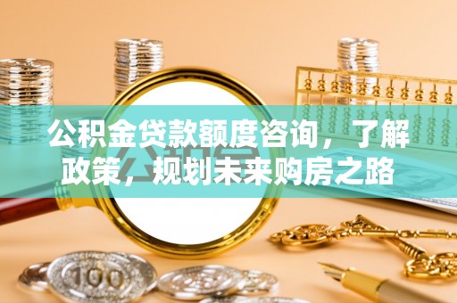 洱源公积金贷款额度咨询，了解政策，规划未来购房之路