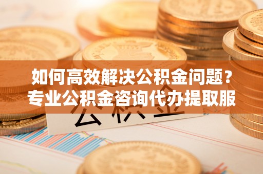洱源如何高效解决公积金问题？专业公积金咨询代办提取服务来帮你