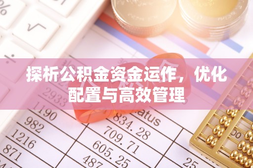 洱源探析公积金资金运作，优化配置与高效管理
