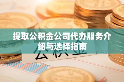 洱源提取公积金公司代办服务介绍与选择指南