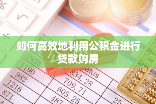 洱源如何高效地利用公积金进行贷款购房